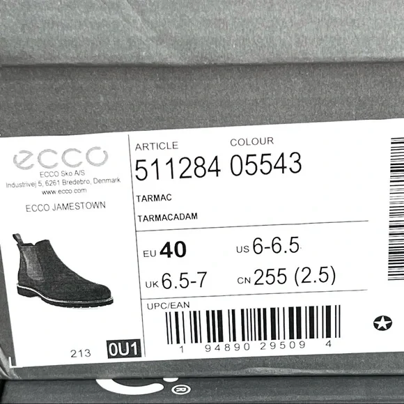 ECCO Men's Jamestown Leather Chelsea Boot - Available in sizes 6 - 6.5 & 7 - 7.5 - Picture 10 of 10